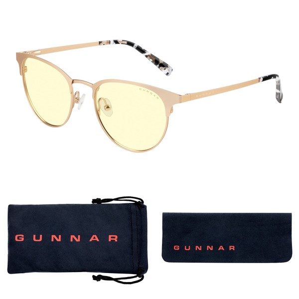 Gunnar Gaming and Computer Eyewear - Apex, Frame Colour: Gold