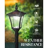 Seovix 70" Solar Lamp Post Lights Outdoor Waterproof IP65, Solar