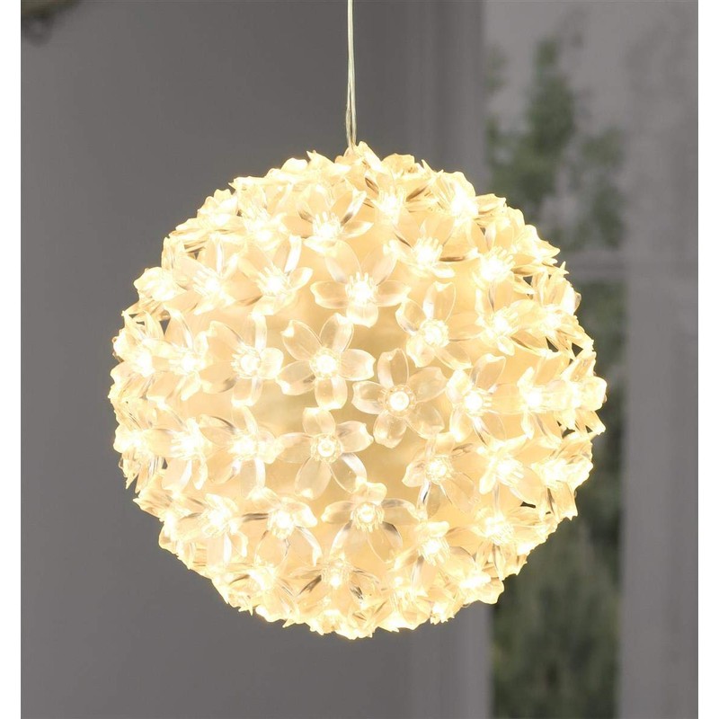 Bambelaa! 100 LED Light Ball Warm White Christmas Decoration Ball