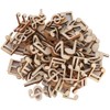 100Pcs Wooden Music Note Mixed Decorative Note Embellishment for Concert