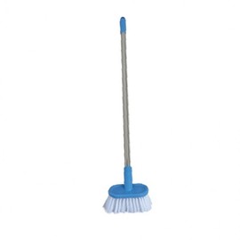 Samjeong Professional Multi-purpose Cleaning Brush for Floors, Bathtubs, Tiles, and Window Sills 12x6x75cm