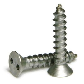 Spanner Security Flat Head Sheet Metal Screws #6 x 1 Qty 100