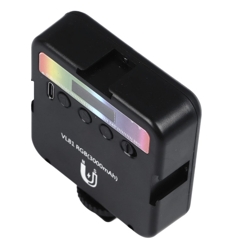 Mini LED Video Light Bright Uniform Lighting RGB LED Camera