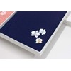 Crepe Reiki Japanese Embroidered Gold Seal Set (Plum / Orchid)