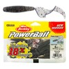 Berkley Powerbait Power Grubs Fishing Bait, 5", Salt & Pepper,