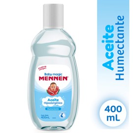 Baby Magic Mennen, Aceite de Bebé Hipoalergénico, Creado para Cuidar, Limpiar y Humectar la Piel de tu Bebé, Ideal para dar Masajes, 400 ml.