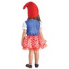 Fun World Toddler Girl's Li'l Miss Gnome Baby Costume, Multi-Colored,