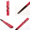 isida Chopsticks Family Cat Dishwasher Safe Red 18 cm