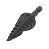 Cone Cutter, Step Drill Bit For Metal,HSS Spiral Groove Pagoda