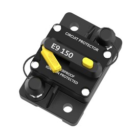 LiTime 150A Switchable Circuit Breaker for LiFePO4 Batteries, Easy to Install and Operate for Automotive, Marine, and Solar Applications, Designed for Wide Compatibility