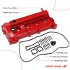 A-Premium Upgraded Aluminum Engine Valve Cover with Gasket and Oil