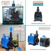 Aqua Dream 1455 GPH Submersible Water Pump Hydroponic Pump for