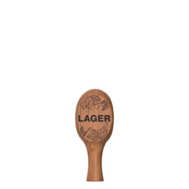 Beer Tap Handle – 6.50’’ Natural Wood Lager Tap Handle for Draft Bar System, Homebrewers, Kegerator or Bars