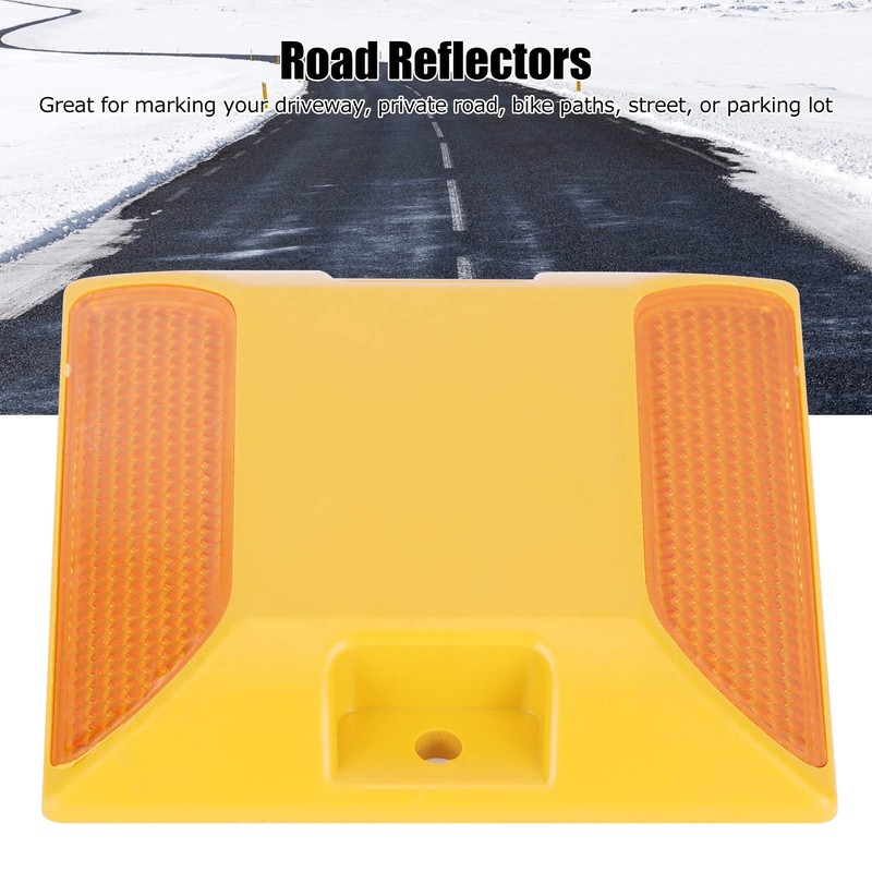 Jeffergarden Road Marking, 6 Piece Road Reflectors Road Markings to