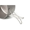 TOAKS Titanium 1350ml Pot with Pan, Titanium Pot Outdoor Camping