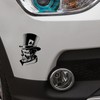 Skull Skeleton Sticker Poker Joker Ace Spade Skull Sticker Car