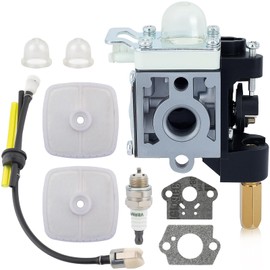 SRM-210 Carburetor Kit for Echo SRM-210 GT200R HC150 PE200 – Replaces A021000742/RB-K75 with Air Filter, Spark Plug, Fuel Lines​