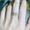 Gold Stackable Rings for Women Trendy Dainty Finger Rings Non
