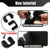 2 Set Rear Parcel Shelf Clips, Fastening Bracket Clip Luggage