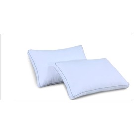 Box Support Pillow - Hotel Quality Back and Side Sleeper Pillow with Box Wall Design for Extra Head, Neck and Shoulder Support (1)