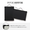 Asmix BB037 Plastic Frame Black Board S Chalk Marker Magnetic
