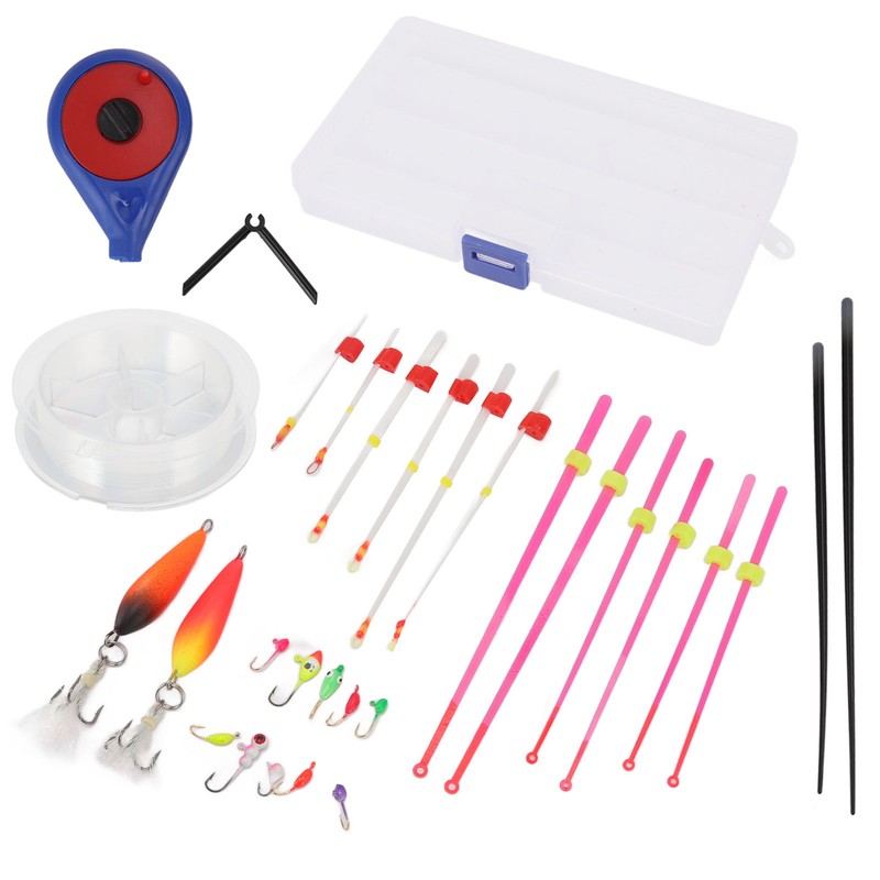 Mini Ice Fishing Rod Reel Combo Portable Ice Fishing Pole