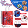 Ohjijinn 146Pcs Spider Party Favors, including Gift Bags, Stickers, Drinking