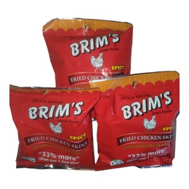 Brim's Spicy Fried Chicken Skins (3 pack)