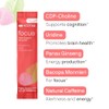 Mezcla de bebida totalmente natural Rootine Focus para reforzar el