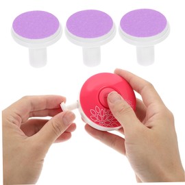 Vaguelly 12pcs Replacement Nail Trimmer Pads for Boy Girl Safe Non-harmful Grinding Heads for Nail Care Easy to Use for Newborns and Toddlers