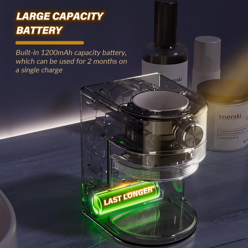 Automatic Toothpaste Dispenser, Bathroom Electric Toothpaste Squeezer with Sensor and