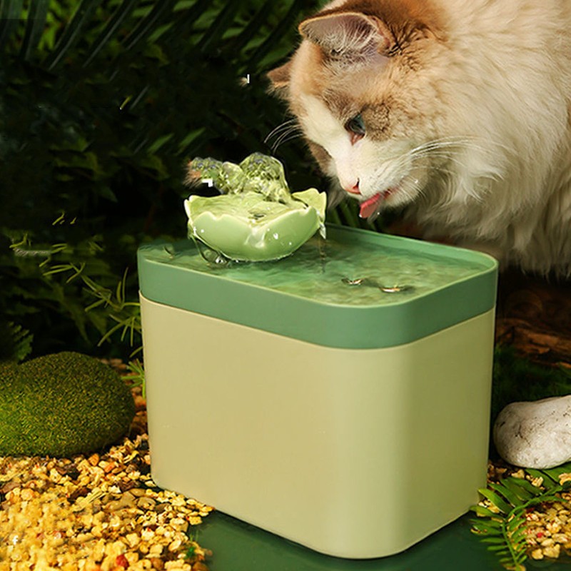 Pet Water Fountain Quiet Automatic Circulation Flow Filtration Cat Water
