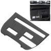 Console Trim Sticker Carbon Fiber CD Player Interior Accessories Fit