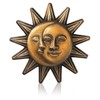 C0084 Sun and Moon Pin Badge Antique Pin 0.8 inch