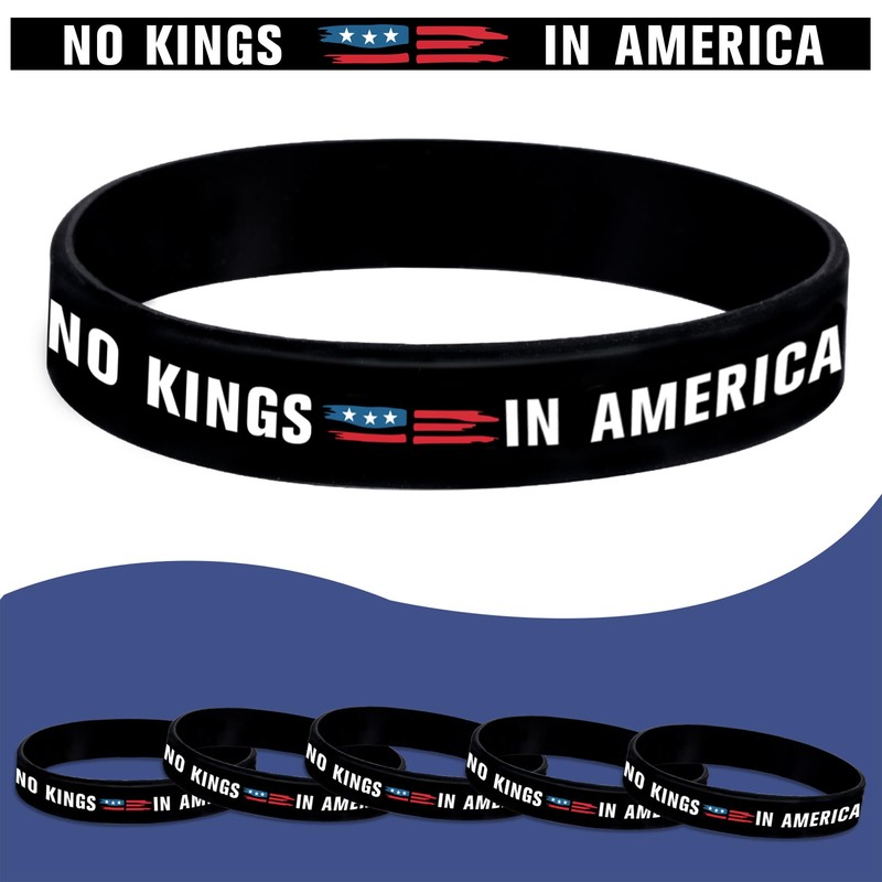 Jesvo No Kings In America Since 1776 Protest Signs Silicone