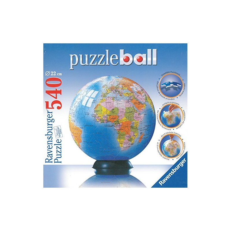 Ravensburger - Jigsaw Puzzle Ball - 540 Pieces - Globe