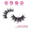 Losha Eyelashes Natural Look Faux Mink Lashes Pack Handmade Fluffy