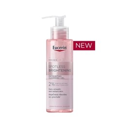 No Brand Eucerin Spotless Brightening Exfoliating Cleansing Gel 200ml | 2% AHA Cleanser for Dark Spots & Radiant Skin