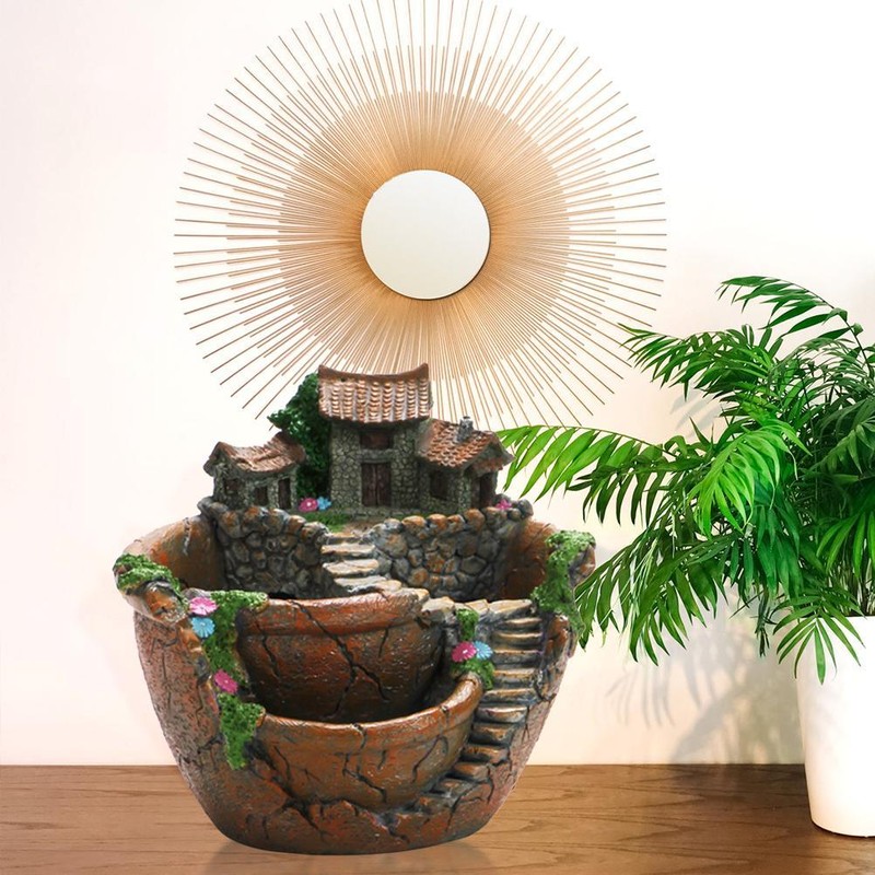 Plants Pot Succulent Plants Pot with Sweet House Flower Basket