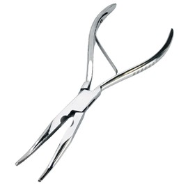 ADROIT Professional Stainless Steel Angled Needle Nose Fishing Pliers | 8 in | Great for Removing Hooks