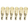 5cm Plain Gold Metal Sleepies Snap Clips Hair Clips Slides