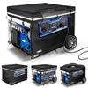 Generator Covers While Running. Generator Cover Measures 32''Lx24''Wx24''H. Double-layer Fabric.