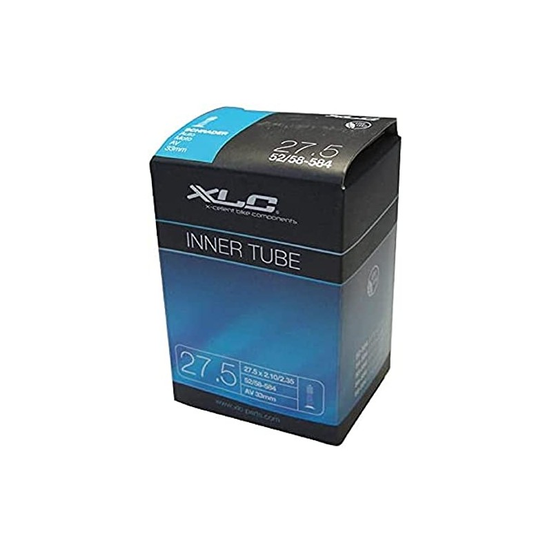 XLC Unisex - Adult Tube, 2508270300, Black, 27.5 x 2.5