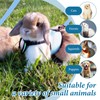 Rabbit Harness and Leash Set, Bunny Escape Proof Clothes, Soft