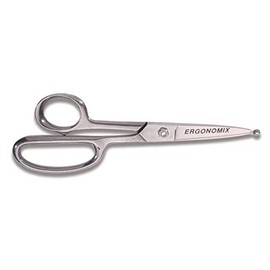 Professional Poultry Shears/Scissors - Made in USA by Wolff Industries - All Metal, High Leverage for Evisceration, Deboning, and Utility Poultry Processing (9" High Leverage Ball Tip)