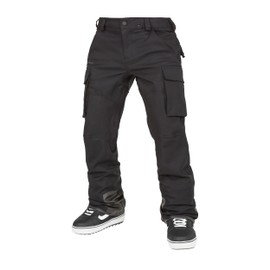 Volcom Men's Articulated Modern Fit Snowboard Pant, Black S5, XX-Large