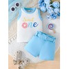 EVERGIFTKIDS Baby Girl Clothes Summer Sleeveless Sweet One Top &
