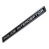 Acrylic Car Emeblem fits for Crown Victoria, Police Interceptor Emblem