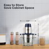 GANIZA Food Processors, Electric Chopper with Meat Grinder & Veggie