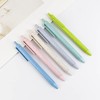 VideMundi BallPoint Pens, Eco-Friendly Wheat Straw Cute Macaron Retractable Ballpoint